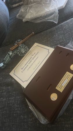 revolutionary cannon with quarters limited edition
