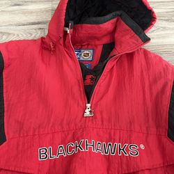 Chicago Blackhawks 90s Starter Jacket 