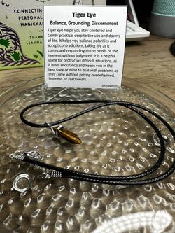 Crystal Necklaces(Amethyst, Tiger Eye, Etc.)
