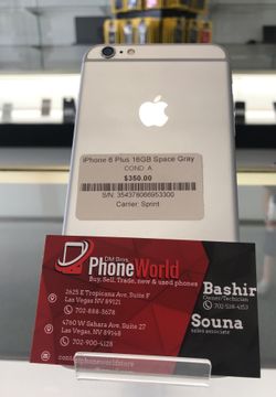 iPhone 6 Plus 16GB Space Gray Sprint