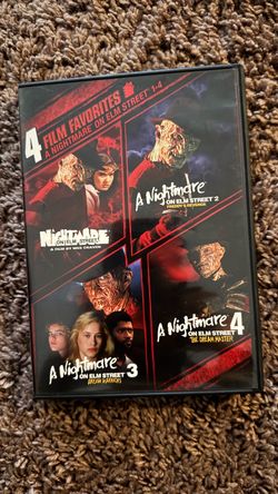 A Nightmare on Elm Street 1-4 DVD set
