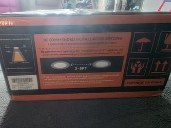 Amico 20 Pack 4" LED Recessed Lights - Open Box, Never Used