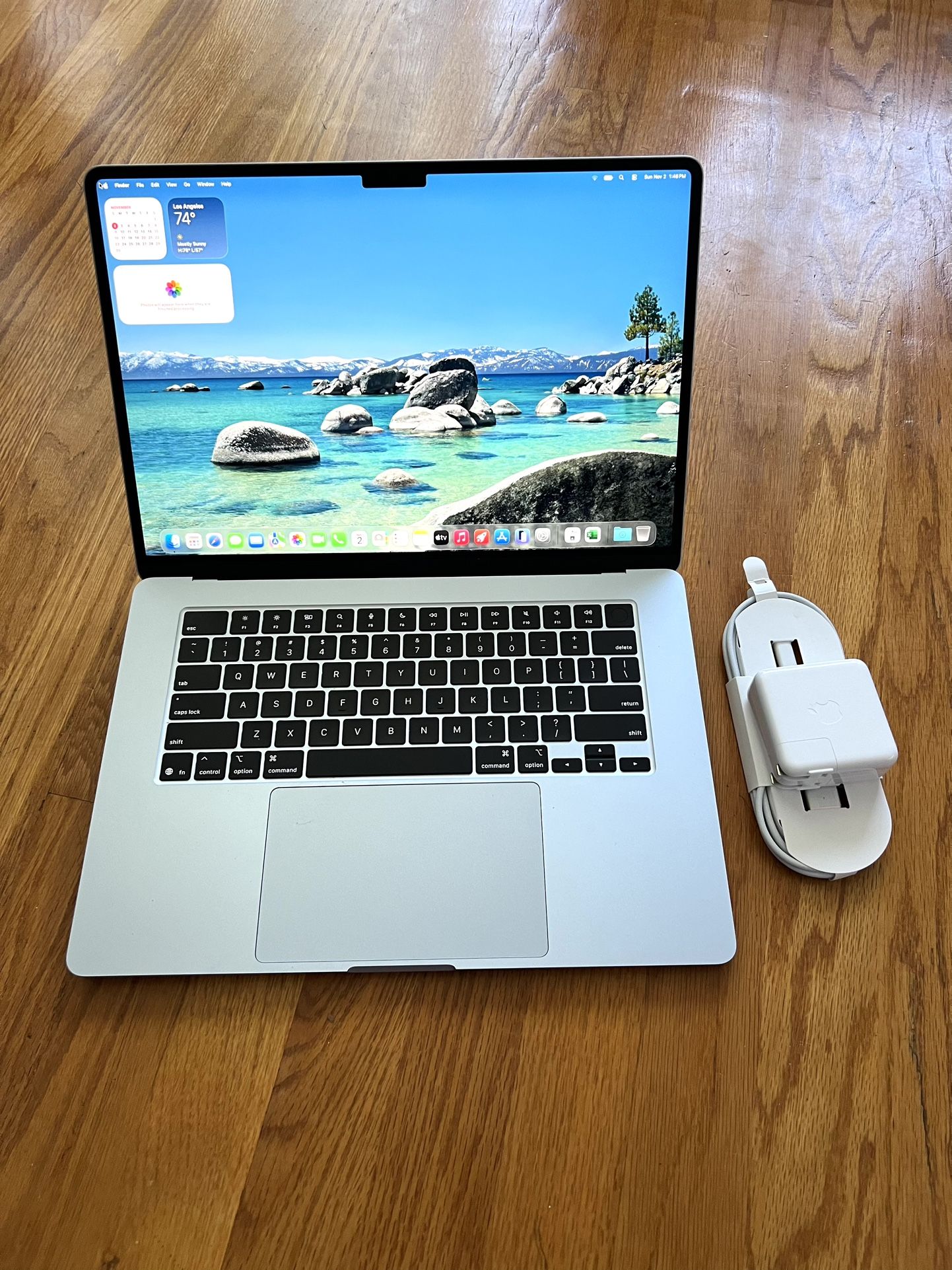 15 inches Apple Macbook Air 2025 Laptop A3241 MC7C4LL/A M4 RAM 16Gb SSD 256Gb Microsoft Office Final Cut Logic Pro - Warranty 7/2026  - FIRMED PRICE -