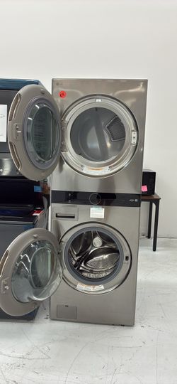 50% OFF WAS$2799 / 27”wide WashTower Stacked SMART Laundry Center