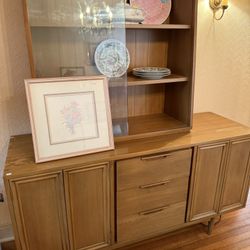 **Coming Soon ** Mid-century Modern Sideboard With Matching Hutch