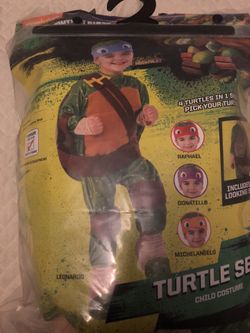 NEW Ninja Turtle Costume 2-3years