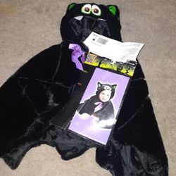 Halloween Costume Toddler Bat Cape Outfit New