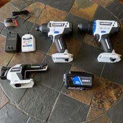 Hart Impact Drivers, Battery+charger, Flashlight
