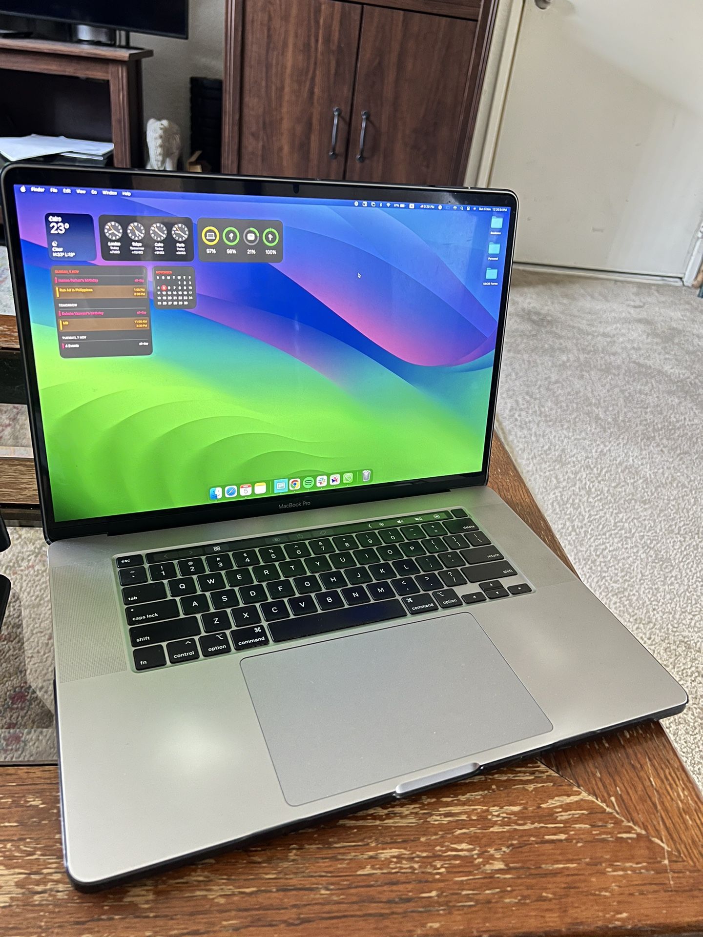 16gb Ram 1tb Ssd Macbook I9 1tb Macbook Pro 2019 Core I9 16 GB RAM TB