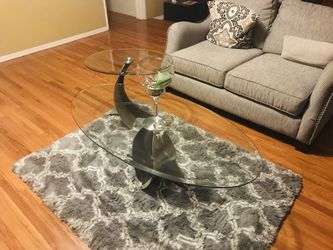 Designer tables : Elite Furniture Glass with metal base