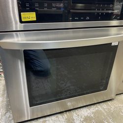 LG  LWS3063ST 30 Inch Single Electric Wall Oven with Convection