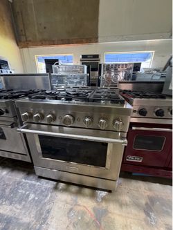 36” Kitchenaid Gas Range Stainless Steel