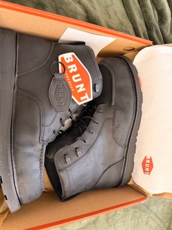 All Black Mens Brunt bootsSize 13