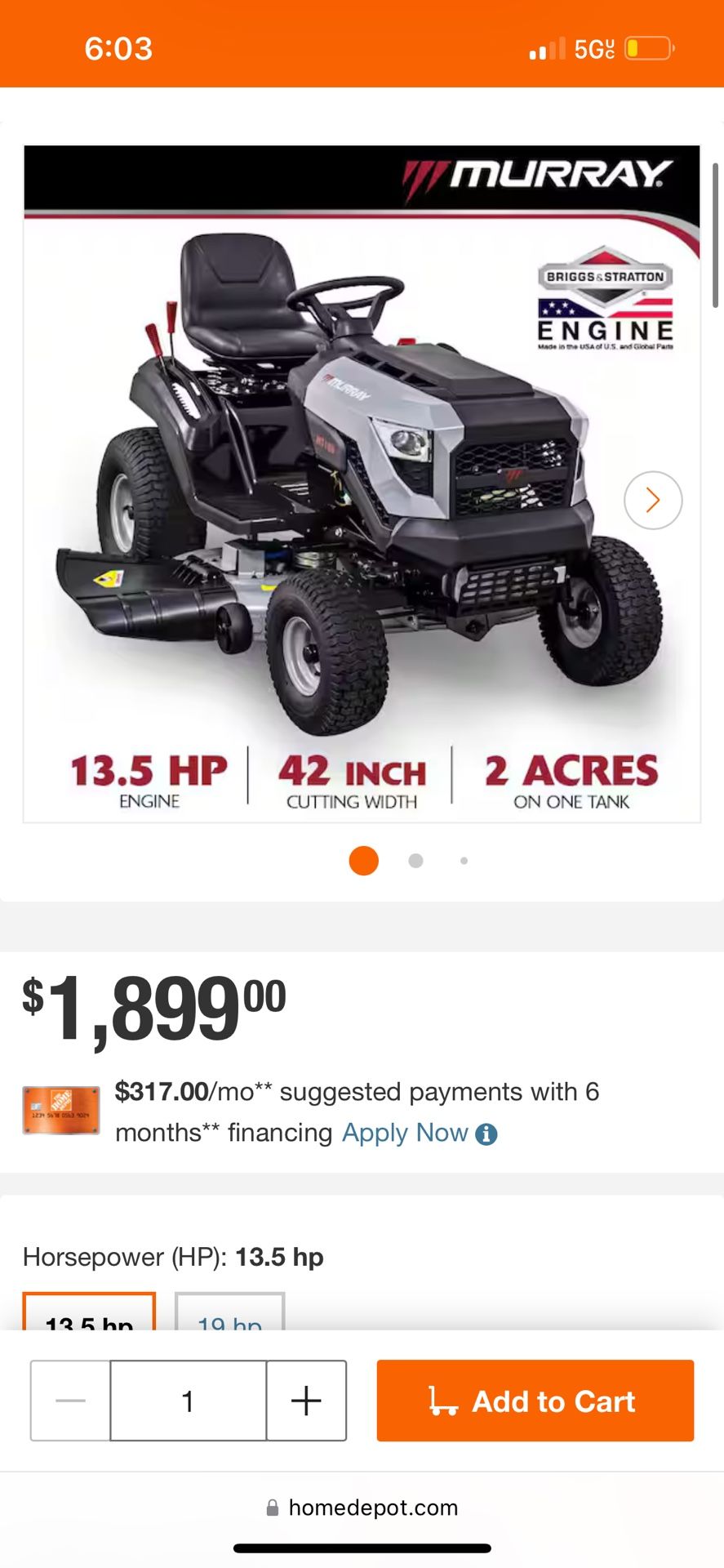 Lawn Tractor Mower