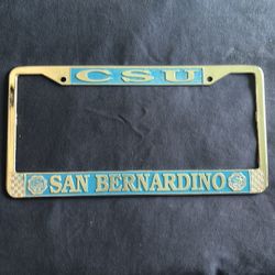 CSU San Bernardino License Plate Frame