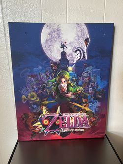 Zelda Majora’s Mask Canvas Frame