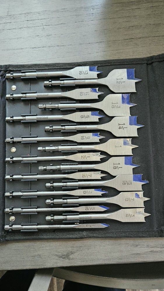 IRWIN Spade Drill Bit Set