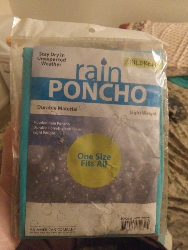 Rain Poncho