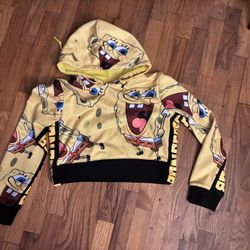 SpongeBob SquarePants cropped hoodie
