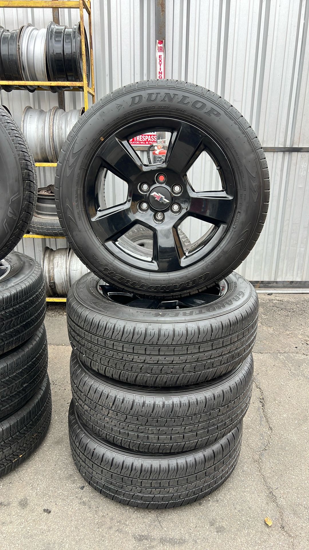 Set De 4 Rims Y Llantas Nuevas Dunlop 265/55-20