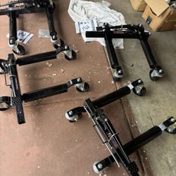 Vehicle Positioning, Jacks Set Of 4 New