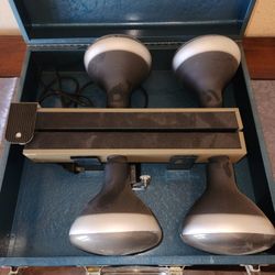 Vintage Photography Light Bar | Portable Filming Lamp With Metal Case