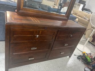 Dressers and mirror 60”-36”