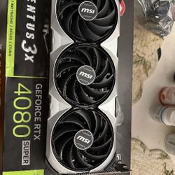 MSI Ventus 3x Oc Rtx 4080 Super OC Nvidia Gpu