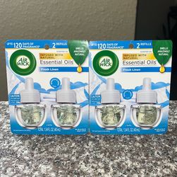 Airwick fresh linen twin refill set