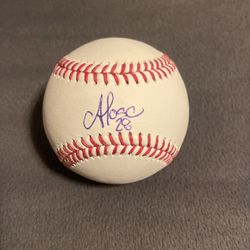 José Azocar signed baseball