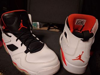 Air Jordan 6 White Infrared High-Top Sneakers