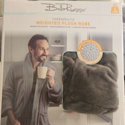 Therapeutic Weighted Plush Robe