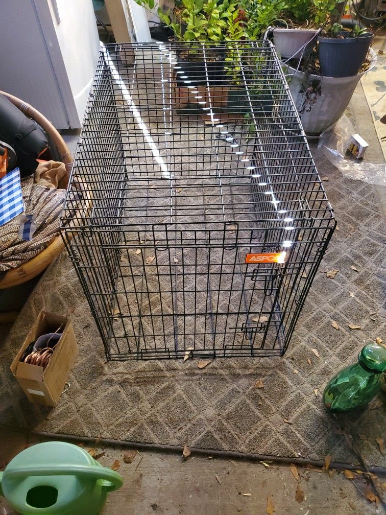 DOG CRATE ASPCA LARGE 38×26