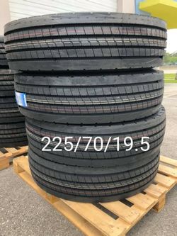 225/70/19.5 For Sale 4 New Tires 14ply We Service Motorcycle Tires