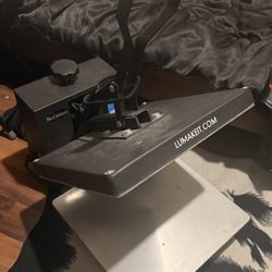 LumakéIt Clamshell Heat Press Machine w/ Nurxiovo Controller - Heat Transfer/HTV/Sublimation