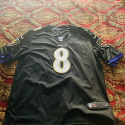 Lamar Jackson Black Jersey XL