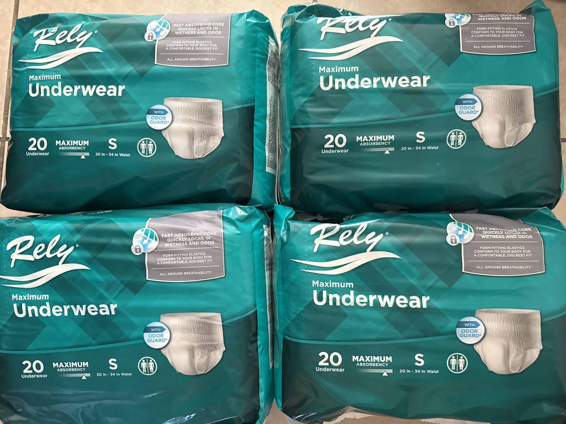 Rely Maximum underwear - Diapers