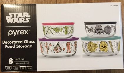 PYREX COMPLETE STAR WARS SET