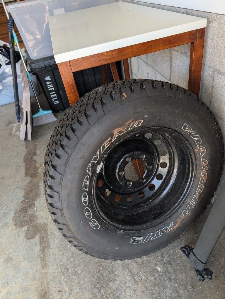 Toyota 4Runner Spare Tire