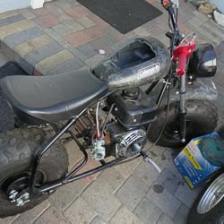 coleman mini bike