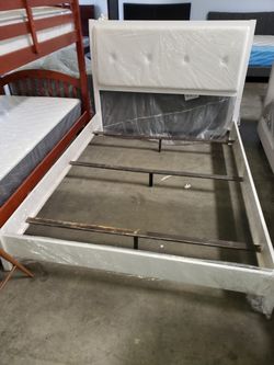 Queen bed frame special $125