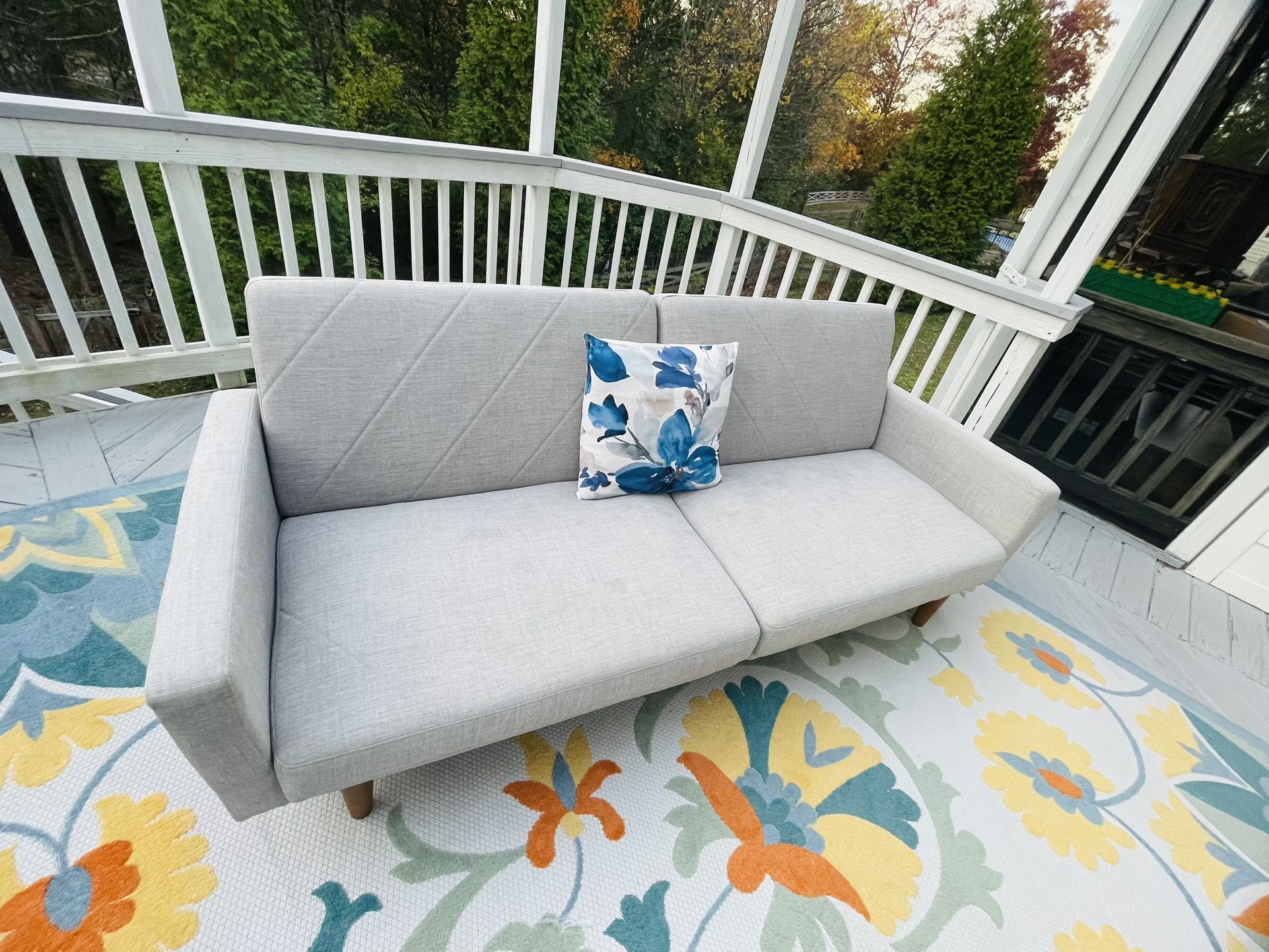 Free Delivery! Barely used Paxson Sofabed/Futon in good condition. Freshly Cleaned from Pet-free home