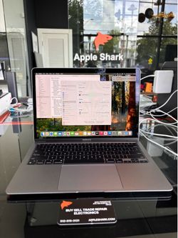 Apple MacBook Air 13in M1 Chip 16 GB RAM256! 100% battery 90 day warranty! We offer financing.