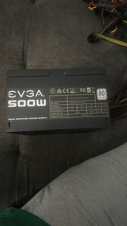 EVGA 500W Power Supply 80plus