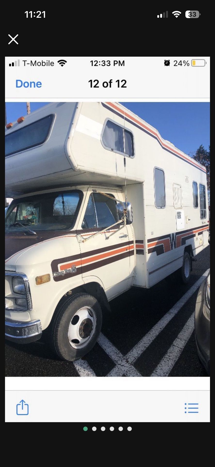 Chevy Minnie RV 1980 for Sale in Federal Way, WA - OfferUp