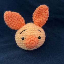Crochet Piglet Head 