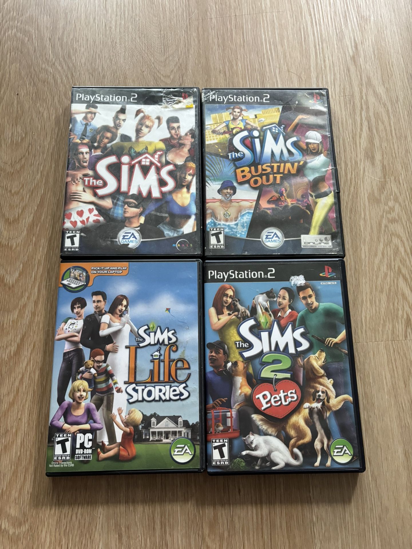 Sims PlayStation 2 Games