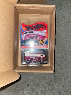 Hot Wheels Red Line Club RLC Candy Striper VW Drag Bus Spectraflame Pink