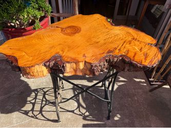 Wood table