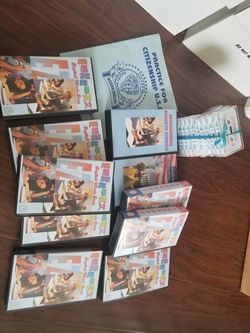 US Citizenship prep VHS and cassettes